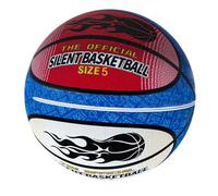 Silent Indoor Basketball - Foam Training Ball | Silent Dribbling Training Toy, Soft Sports Game With Noise Reducing Design, Slim Texture