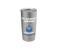 Silent Judging Email Etiquette Stainless Steel Insulated Tumbler