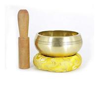Silent Mind ~ Tibetan Hand Hammer Playing Meditation Singing Bowl Walnut Sticks with Pads Mindfulness Relaxation and Treatment