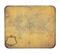 Silent Monsters Mouse Mat Size M 14 x 10 inches / 36 x 25 cm, dog puppy, Stitched Edges, washable & rollable Mouse Pad, Gaming Home Office Mousemat, Mousepad non-slip & quiet, Desk Mat