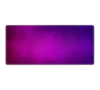 Silent Monsters Mouse Mat Size XX Large 35 x 16 inches / 90 x 40 cm, purple, Stitched Edges, washable & rollable Mouse Pad, Gaming Home Office Mousemat, Mousepad non-slip & quiet, Desk Mat XXL