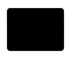 Silent Monsters Mouse Mat Small 10 x 8 inches / 24 x 20 cm, Black, Lasercut Edges, washable & rollable Mouse Pad, Gaming Home Office Mousemat, Mousepad non-slip & quiet, Desk Mat