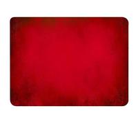 Silent Monsters Mouse Mat Small 10 x 8 inches / 24 x 20 cm, Red, Lasercut Edges, washable & rollable Mouse Pad, Gaming Home Office Mousemat, Mousepad non-slip & quiet, Desk Mat