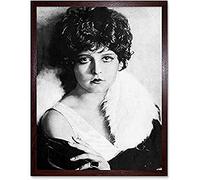 Silent Movie Actress Clara Bow Promo Portrait Photo Unframed Wall Art Print Poster Home Decor Premium
