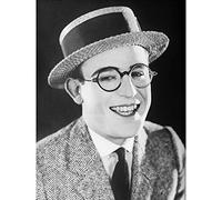 Silent Movie Star Harold Lloyd Promo Photo Large Wall Art Poster Print Thick Paper 18X24 Inch