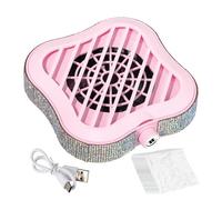 Silent Nail - Nail Dust Collector With Adjustable Suction, Compact Design, Professional Manicure Cleaning Device With 10 Filters, Lightweight And Portable Device,