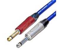 SILENT Neutrik Guitar Jack to Jack Lead. Van Damme Cable. 1m 3m 6m 5m Electric