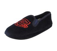 Silent Night Mens Silent Night Coronation Street Slippers Newton Ridley - Navy - UK 9