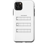 Silent Night Music Sheet without Notes The Sound of Silence Case for iPhone 11 Pro Max