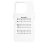 Silent Night Music Sheet without Notes The Sound of Silence Case for iPhone 15 Pro