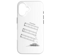 Silent Night Music Sheet without Notes The Sound of Silence Case for iPhone 16