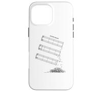 Silent Night Music Sheet without Notes The Sound of Silence Case for iPhone 16 Pro Max