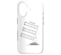 Silent Night Music Sheet without Notes The Sound of Silence Case for iPhone 17