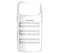 Silent Night Music Sheet without Notes The Sound of Silence Case for iPhone 17 Pro Max