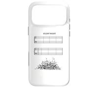 Silent Night Music Sheet without Notes The Sound of Silence Case for iPhone 17 Pro Max