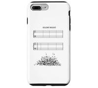 Silent Night Music Sheet without Notes The Sound of Silence Case for iPhone 7 Plus/8 Plus