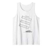 Silent Night Music Sheet Without Notes The Sound of Silence Tank Top