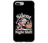 Silent Night Shift Funny Elf Xmas Boys Girls Kids Case for iPhone 7 Plus/8 Plus