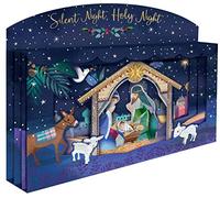 Silent Night Spectacular 3D Nativity Scene Christmas Card Freestanding Cards XSPT008
