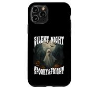 SILENT NIGHT SPOOKY AND FRIGHT Happy Halloween ghost moon Case for iPhone 11 Pro
