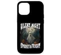 SILENT NIGHT SPOOKY AND FRIGHT Happy Halloween ghost moon Case for iPhone 12/12 Pro