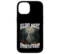 SILENT NIGHT SPOOKY AND FRIGHT Happy Halloween ghost moon Case for iPhone 14
