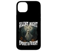 SILENT NIGHT SPOOKY AND FRIGHT Happy Halloween ghost moon Case for iPhone 14 Plus