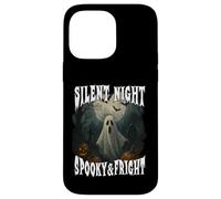 SILENT NIGHT SPOOKY AND FRIGHT Happy Halloween ghost moon Case for iPhone 14 Pro Max
