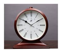 Silent Non-Ticking Mantel Clock - Battery Operated Desk Clock for Living Room, Bedroom & Office Decor - Elegant Table Clock for Home & Office
