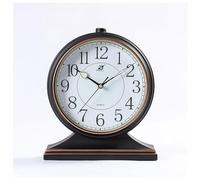 Silent Non-Ticking Mantel Clock - Battery Operated Desk Clock for Living Room, Bedroom & Office Decor - Elegant Table Clock for Home & Office
