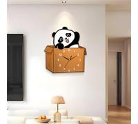Silent Non-Ticking Quartz Wall Clock for Living Room, Easy Install No Drill Home Decor, Ideal for Bedroom, Kitchen, and Office, 38x42CM, 2026
