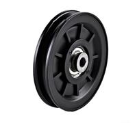 Silent Nylon Cable Pulley Wheel for Gym Equipment, Steel Bearing Abdominal Exerciser Attachment, Low Noise Strength Training Pulley for Home Gym Fitness(120mm)