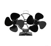 Silent Operation Log Burner Fan Companion for Woodstoves to Enhance Room Warmth Effectively