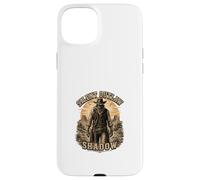 Silent Outlaw Shadow Western Cowboy Desert Art Case for iPhone 15 Plus