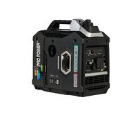 Silent Petrol Inverter Generator 2000W - 1.8 kW Rated / 2.0 kW Max Portable Gasoline Powered Generator with Low Noise Copper Alternator, UK Socket, 4-Stroke Engine - Backup Power for Home