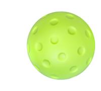Silent Pickleball Balls 7.4x7.4x7.4cm Quiet PU Pickleballs For Indoor And Outdoor Practice High Resilience Design Lightweight Low Noise Soft PU Foam Training Ball For Quiet Practice Gyms Schools