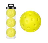 Silent Pickleball Balls - Soft Foam Training Balls for Pickleball | 74mm Low Noise Drill Balls Ideal for Beginners and Professionals, Accessories
