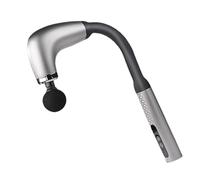 Silent Plastic Massage Gun Cordless Handheld Massagers Quiet Powerful Percussion Massager Rechargeable Massage Gun Deep Tissue Compact(Nero)