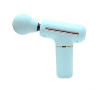 Silent Plastic Massage Gun Powerful Mini Handheld Massagers Portable Handheld Massagers for Body Leg Shoulder Back Percussion Compact(Blu)