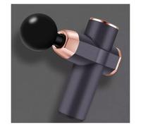 Silent Plastic Massage Gun with 4 Massages Heads Powerful Percussion Massager Deep Tissue Massager Silent Brushless Motor Compact(Gray)