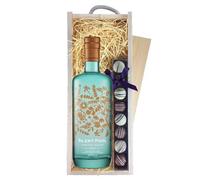 Silent Pool Gin & Truffles, Wooden Box 70cl 43% abv