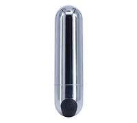 Silent Powerful Handheld Massage Wand Quiet 10 Modes Waterproof Bullet Setting Cordless Rod for Women Men,Pocket Travel Portable Personal Bullet Tool Soft Silicone Toys Massage Ball NSD69S (Sliver)