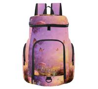 Silent Pumice Fields Large Capacity Gym Bag with Dedicated Shoe