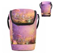 Silent Pumice Fields Leak-Proof Stand-Up Lunch Box Cooler Bag for Work, School & Picnic