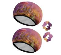 Silent Pumice Fields Premium Soft-Touch Shower Cap