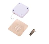 Silent Push-Pull Door Closer Easy Installation No Punch Smooth Return Mechanism 800g White Household Door Solution for Effortless Operation Durable & Reliable