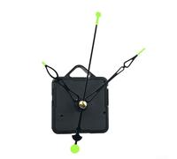 Silent Quartz Clock Motor Movement Kit Long Shaft Fluorescence, for DIY Wall Clock Projects and Repairing Broken Clocks (E)