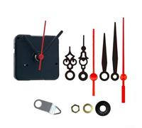 Silent Quartz Clock Movement Clock Mechanisms with Hands Short and Long Shaft Wall Clock Mechanism Motor Replacement DIY Repair Parts(D)