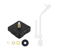Silent Quartz Clock Movement for DIY Crafters Building or Restoring Wall Table and Decorative Clocks with Reliable Accuracy (white)