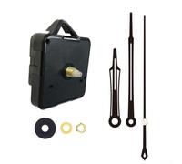 Silent Quartz Clock Movement Kit High Torque 13mm Shaft(Black)
